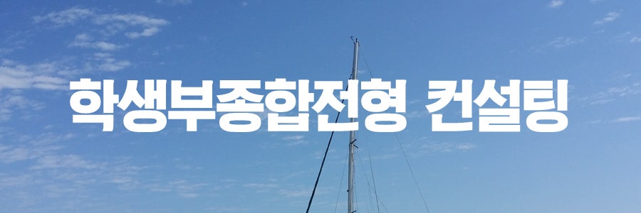 학생부종합전형 합격 사례 (진로,자소서,로드맵,면접 컨설팅)